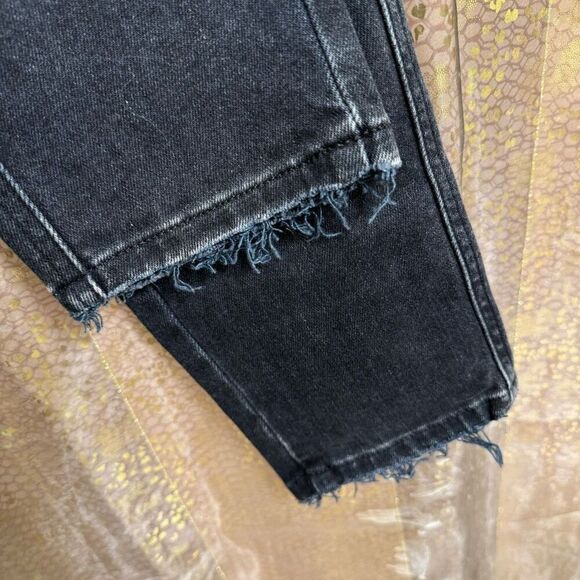 DIESEL Babhila 084NX Slim Skinny Dark Blue Black Women's Ankle Jeans W24/L32 - Picture 5 of 12